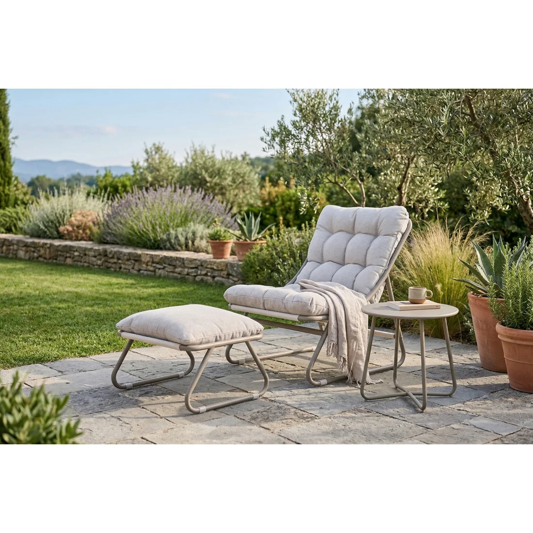 VISTA RELAX PLUS ZESTAW GREY BEIGE (008324) - obrazek 4