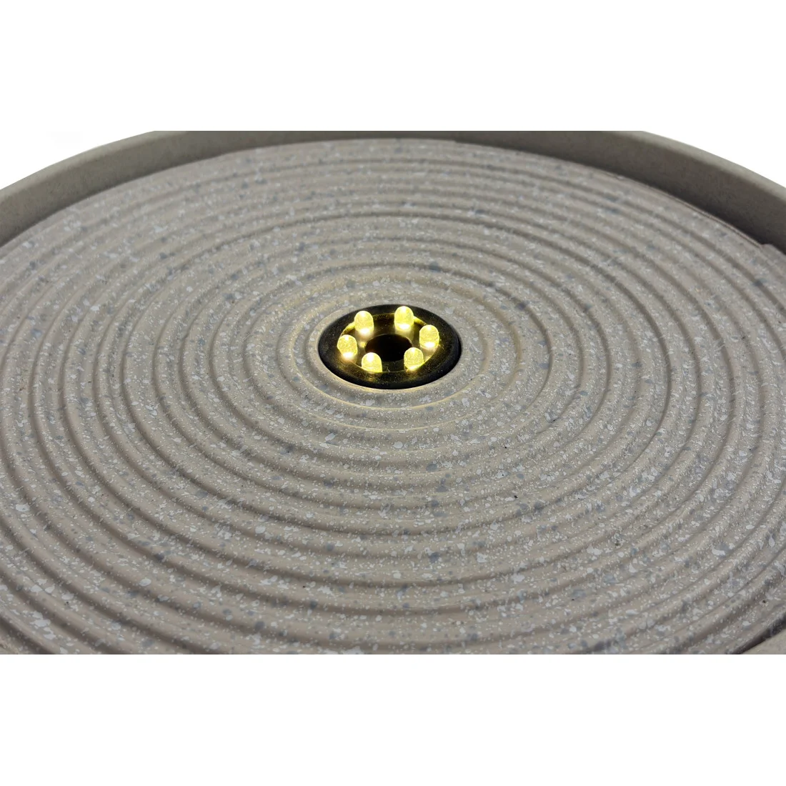 WATERFALL FONTANNA LED FI33x30.5CM CEMENT GREY (009016) - obrazek 6