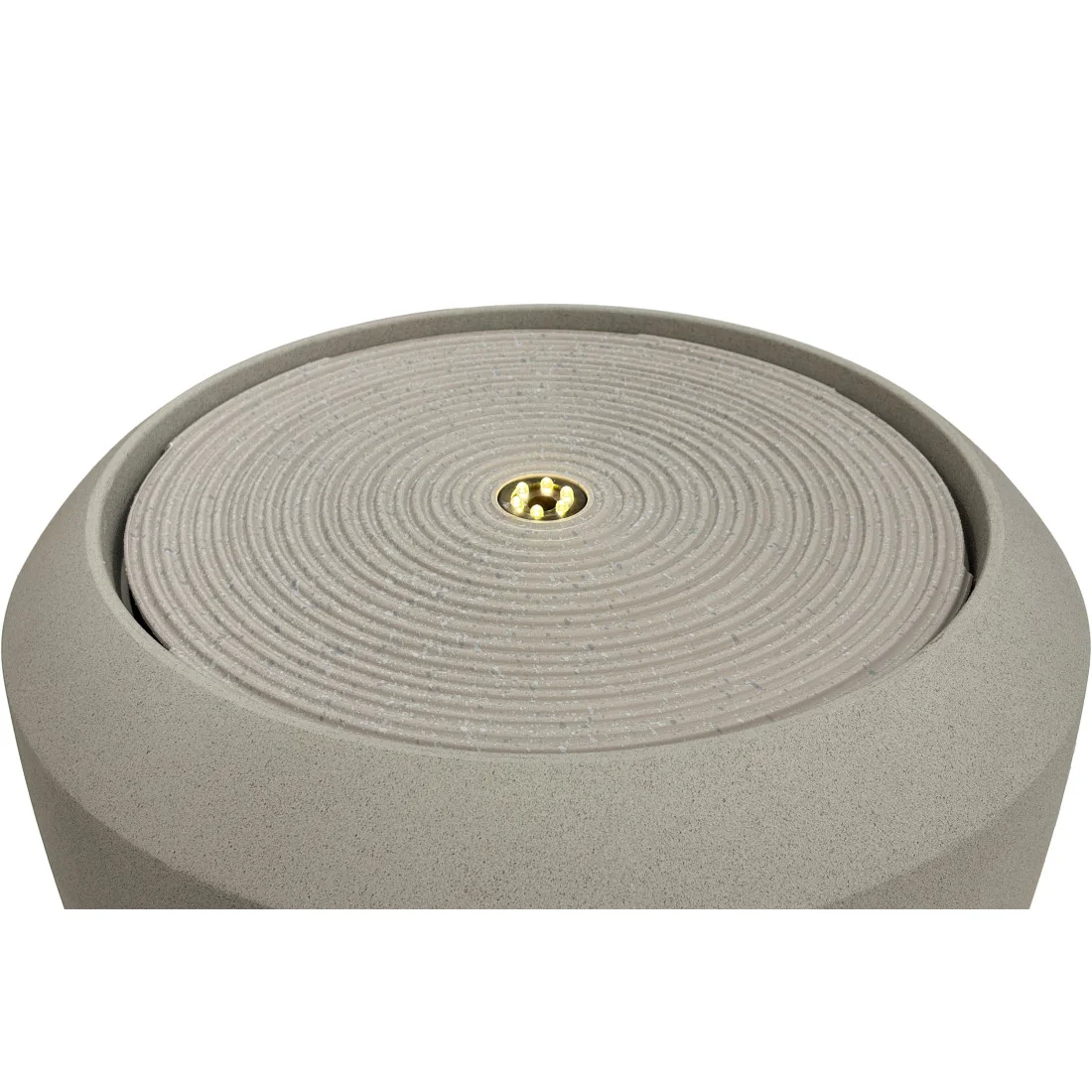 WATERFALL FONTANNA LED FI33x30.5CM CEMENT GREY (009016) - obrazek 5
