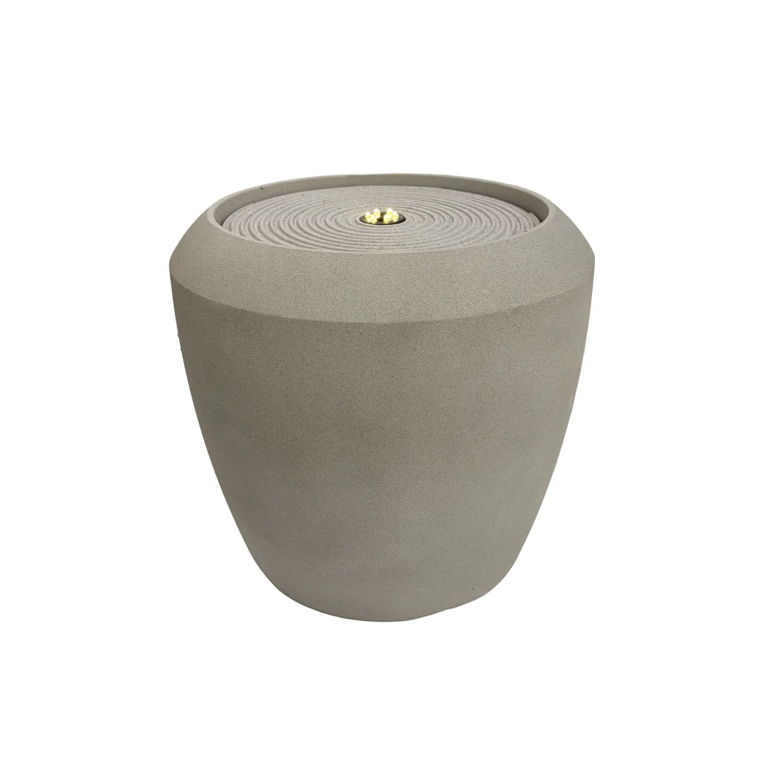 WATERFALL FONTANNA LED FI33x30.5CM CEMENT GREY (009016)